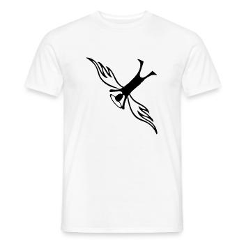 Angel - Men's T-Shirt - white - Front - AI Model Male 178 dark (178cm)