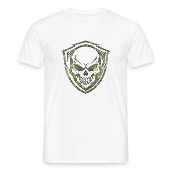 Army War Military Uniform Force Soldier Camouflage - Men's T-Shirt - white - Front - AI Model Male 178 dark (178cm)