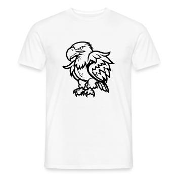 aigle - T-shirt homme - blanc - Devant - AI Model Male 178 dark (178cm)