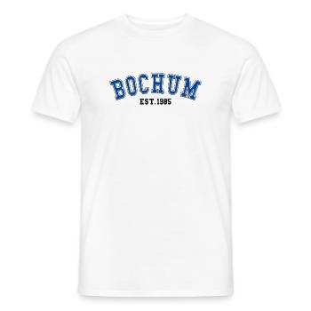 Bochum Est. 1985 - Männer T-Shirt - Weiß - Vorne - AI Model Male 178 dark (178cm)