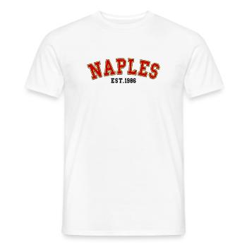 Neapel gegründet 1986 - Männer T-Shirt - Weiß - Vorne - AI Model Male 178 dark (178cm)