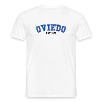 Ovedo Fondé en 1976 - T-shirt homme - blanc - Devant - AI Model Male 178 dark (178cm)