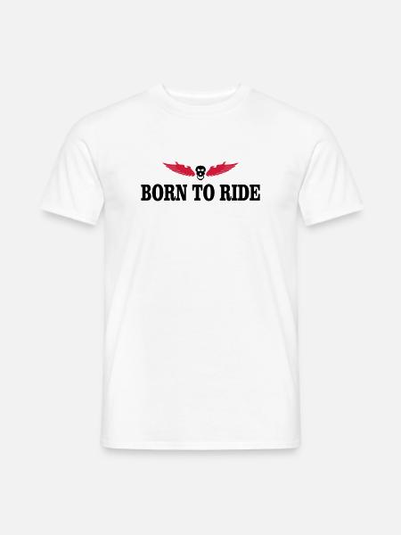 Funny gifts for bikers - Men's T-Shirt - white