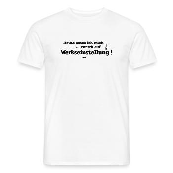 Paramètre par défaut - T-shirt homme - blanc - Devant - AI Model Male 178 dark (178cm)