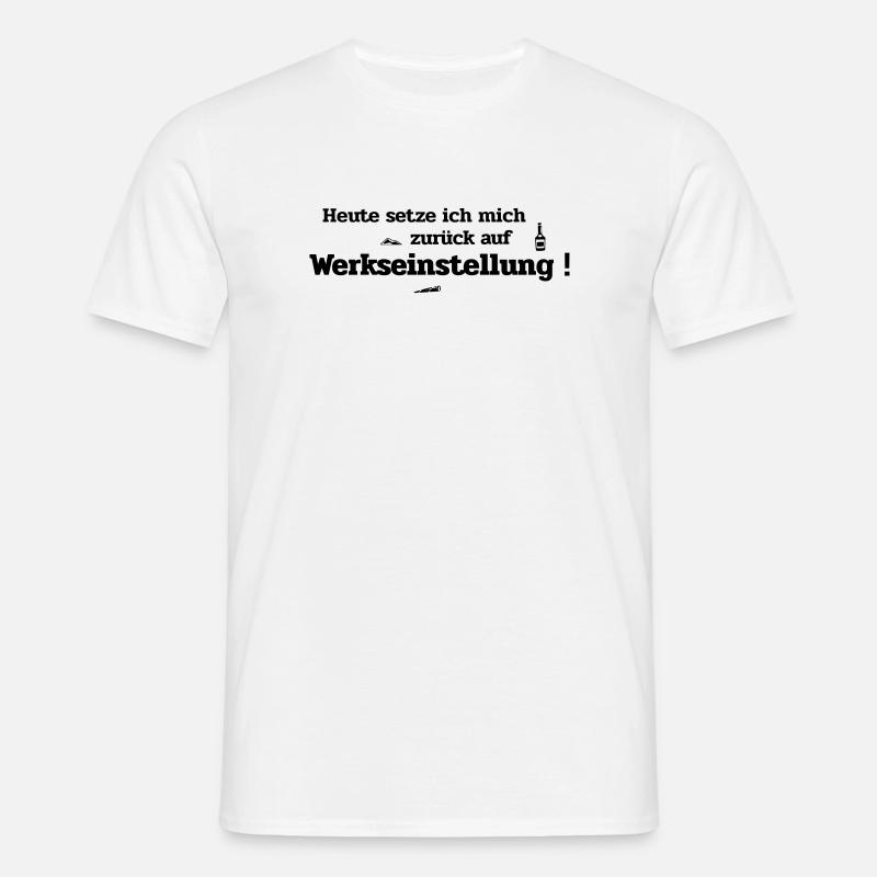 Default setting - Men's T-Shirt - white