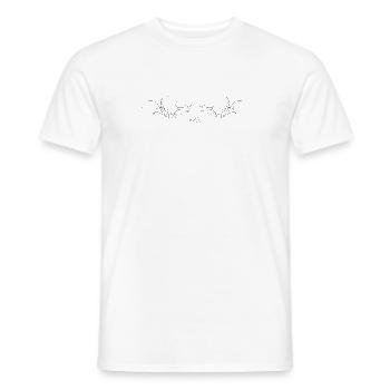 Verzierung filigran 1 - Männer T-Shirt - Weiß - Vorne - AI Model Male 178 dark (178cm)