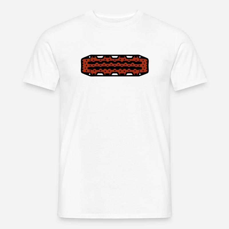 Offroad Sandblech 4x4 Matsch - Männer T-Shirt - Weiß