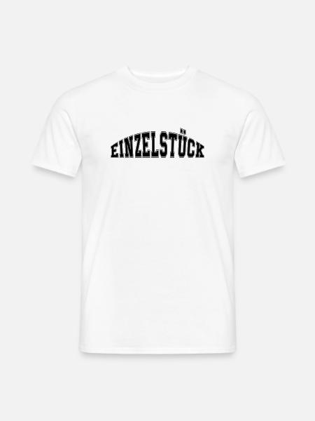 Einzelstück - Männer T-Shirt - Weiß