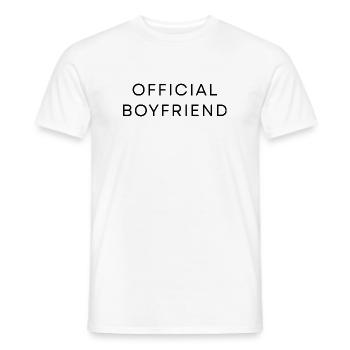 PETIT AMI OFFICIEL - T-shirt homme - blanc - Devant - AI Model Male 178 dark (178cm)