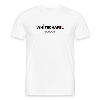 whitechapel London - Männer T-Shirt - Weiß - Vorne - AI Model Male 178 dark (178cm)