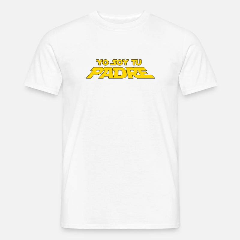Ich bin dein Vater - Männer T-Shirt - Weiß