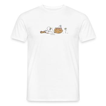Chill out - Männer T-Shirt - Weiß - Vorne - AI Model Male 178 dark (178cm)