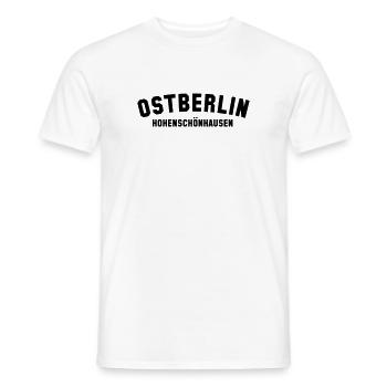 HOHENSCHÖNHAUSEN - Männer T-Shirt - Weiß - Vorne - AI Model Male 178 dark (178cm)