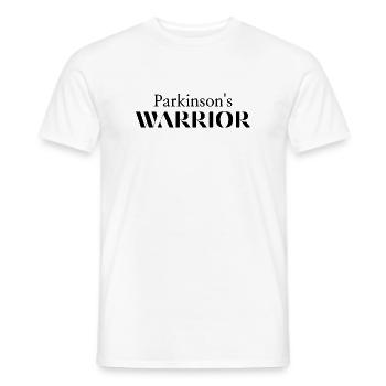parkinson's warrior - T-shirt homme - blanc - Devant - AI Model Male 178 dark (178cm)