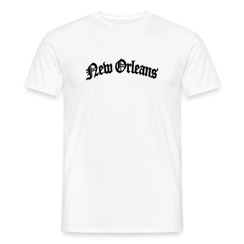 Nouvelle-Orléans - T-shirt homme - blanc - Devant - AI Model Male 178 dark (178cm)