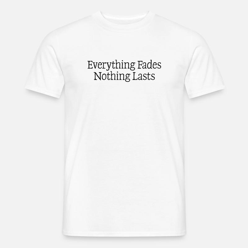 12 Alles verblasst - Männer T-Shirt - Weiß