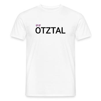 ötztal süßer text  - Männer T-Shirt - Weiß - Vorne - AI Model Male 178 dark (178cm)