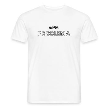 nema problema, Kroatien, Sprichwort Kroatien - Männer T-Shirt - Weiß - Vorne - AI Model Male 178 dark (178cm)