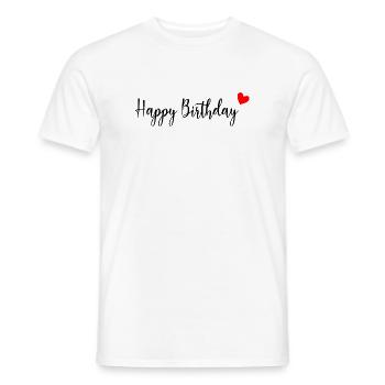 1. 1 Jahr. 1. JUBILÄUM. 1-JÄHRIGES JUBILÄUM - Männer T-Shirt - Weiß - Vorne - AI Model Male 178 dark (178cm)