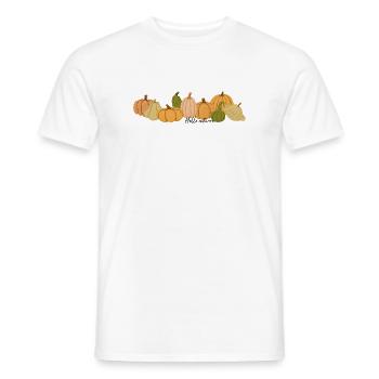 Hello autumn - Männer T-Shirt - Weiß - Vorne - AI Model Male 178 dark (178cm)