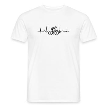 Geschenkidee für einen Roadbike mit Roadbike - Männer T-Shirt - Weiß - Vorne - AI Model Male 178 dark (178cm)