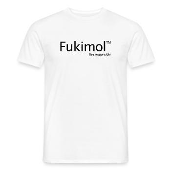 Don't Care Drug Fukimol Funny Men's Inappropriate - Men's T-Shirt - white - Front - AI Model Male 178 dark (178cm)
