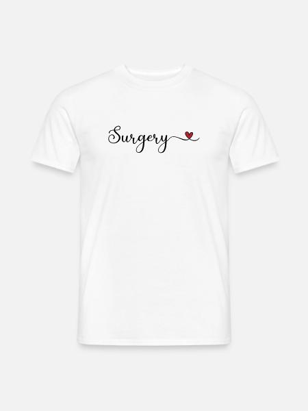 Chirurgie - Männer T-Shirt - Weiß