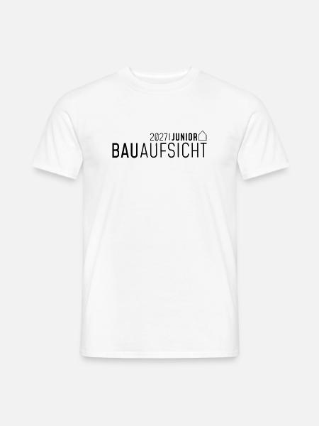 Junior Bauaufsicht 2027 - Männer T-Shirt - Weiß