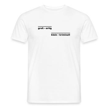 grand - Men's T-Shirt - white - Front - AI Model Male 178 dark (178cm)