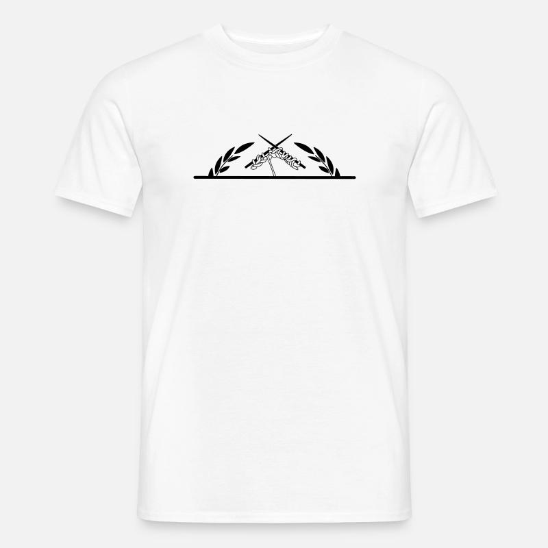 Stricken Häkeln Basteln 1 - Männer T-Shirt - Weiß