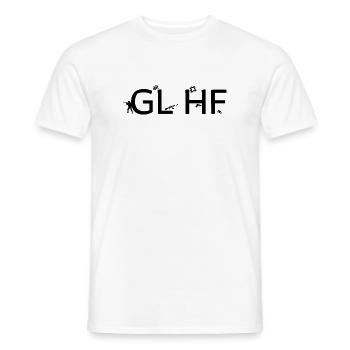 Good luck have fun - Men's T-Shirt - white - Front - AI Model Male 178 dark (178cm)