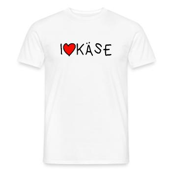 Fromage Cheese Lovers Nourriture - T-shirt homme - blanc - Devant - AI Model Male 178 dark (178cm)
