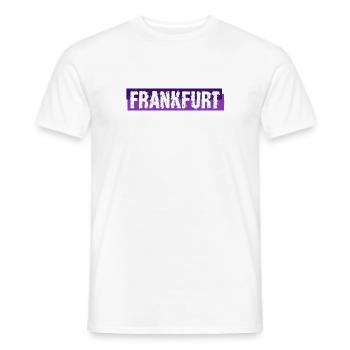 Frankfurt am Main - Deutschland - Germany - Männer T-Shirt - Weiß - Vorne - AI Model Male 178 dark (178cm)