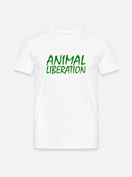 Animal liberation - Men's T-Shirt - white