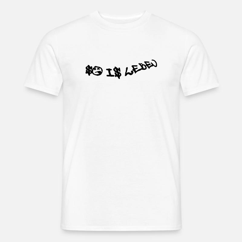 So is Leben - Männer T-Shirt - Weiß