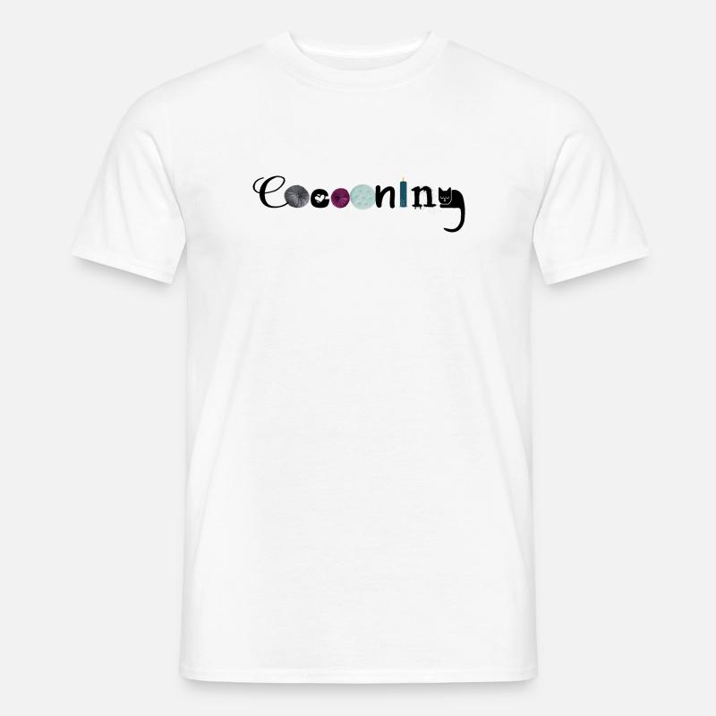 Verzärtelnd - Männer T-Shirt - Weiß