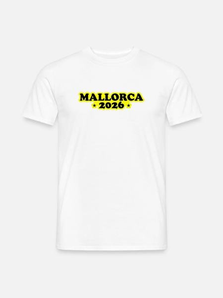Majorque 2026 - T-shirt homme - blanc