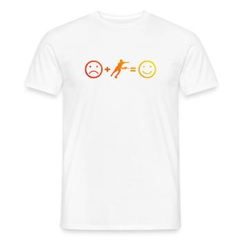 Pickleballspielerinnen für Pickleball Trainer Fans - Männer T-Shirt - Weiß - Vorne - AI Model Male 178 dark (178cm)