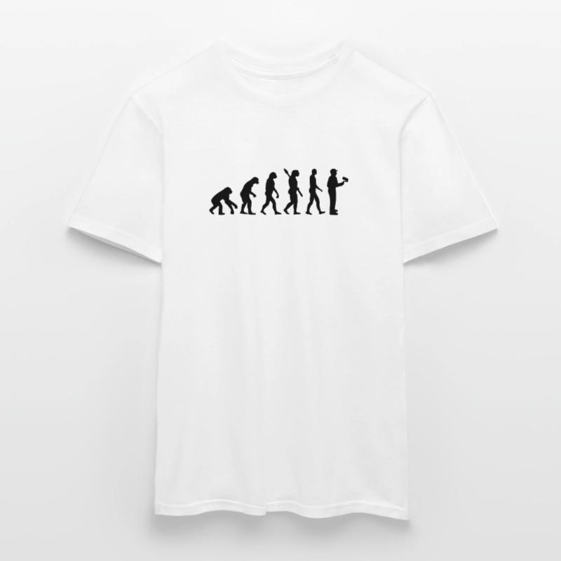Maler Evolution Männer T-Shirt