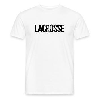 lacrosse - T-shirt homme - blanc - Devant - AI Model Male 178 dark (178cm)