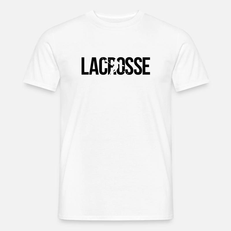 lacrosse - Männer T-Shirt - Weiß