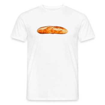 Bratwurst - T-shirt homme - blanc - Devant - AI Model Male 178 dark (178cm)