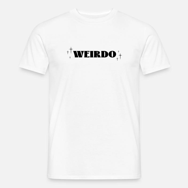 Weirdo Magic - Männer T-Shirt - Weiß