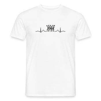 Cheerleader Cheer Mom Cheerleading - Männer T-Shirt - Weiß - Vorne - AI Model Male 178 dark (178cm)