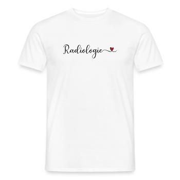 Radiologie - Männer T-Shirt - Weiß - Vorne - AI Model Male 178 dark (178cm)