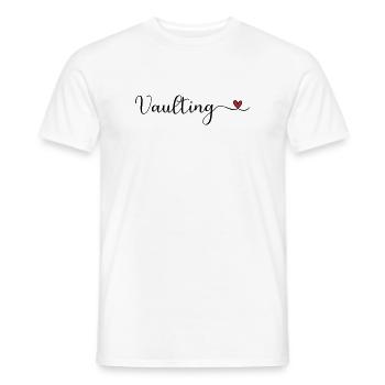 Vaulting Heart - Männer T-Shirt - Weiß - Vorne - AI Model Male 178 dark (178cm)