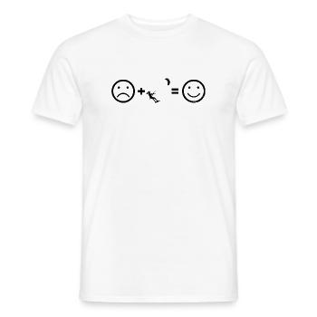 Wassersport Geschenkidee für eine Wassersportlerin - Männer T-Shirt - Weiß - Vorne - AI Model Male 178 dark (178cm)