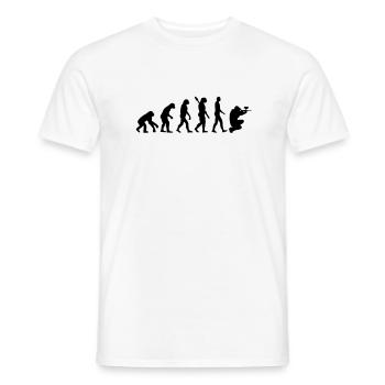 Paintball - Männer T-Shirt - Weiß - Vorne - AI Model Male 178 dark (178cm)