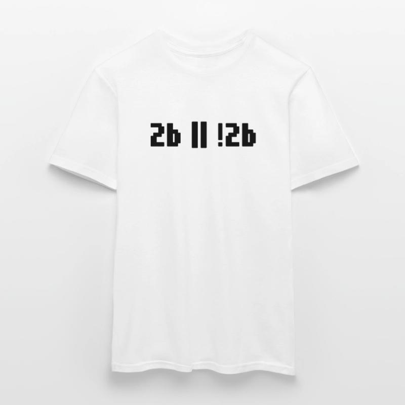 2b or not 2b – Shakespeare Hamlet Programmer Men's T-Shirt