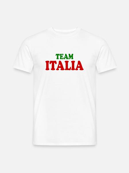 Team italia - Men's T-Shirt - white